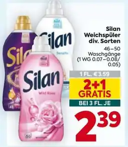 Billa Silan Weichspüler div. Sorten Angebot