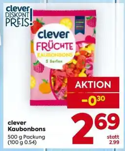 Billa clever Kaubonbons Angebot