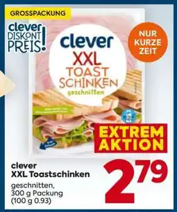 Billa clever XXL Toastschinken Angebot