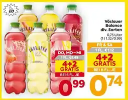 Billa Vöslauer Balance div. Sorten Angebot