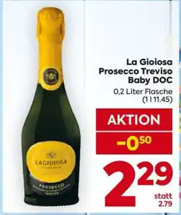 Billa La Gioiosa Prosecco Treviso Baby DOC Angebot
