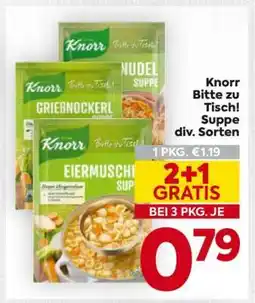 Billa Knorr Bitte zu Tisch! Suppe div. Sorten Angebot