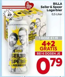 Billa BILLA Seiler&Speer Lagerbier Angebot