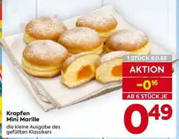 Billa Krapfen Mini Marille Angebot