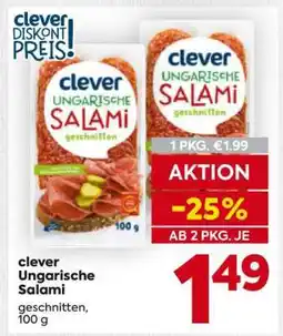 Billa clever Ungarische Salami Angebot