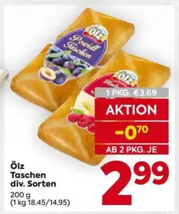 Billa Ölz Taschen div. Sorten Angebot