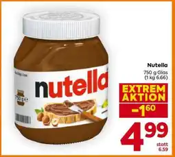 Billa Nutella Angebot