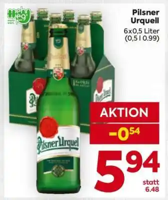 Billa Pilsner Urquell Angebot