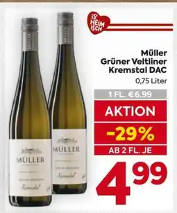 Billa Müller Grüner Veltliner Kremstal DAC Angebot