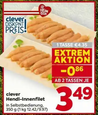 Billa clever Hendl-Innenfilet Angebot