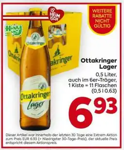 Billa Ottakringer Lager Angebot