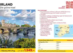 Billa Reisen Irland die grüne insel Angebot
