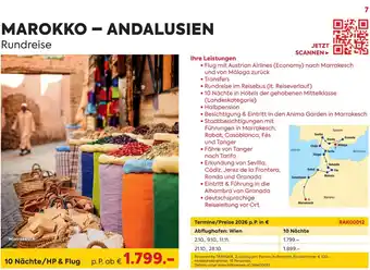 Marokko - andalusien rundreise
