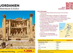 Billa Reisen Jordanien abenteuer & kultur Angebot