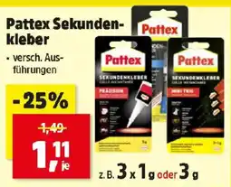 Thomas Philipps Pattex Sekundenkleber Angebot