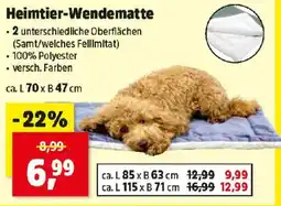 Thomas Philipps Heimtier Wendematte Angebot