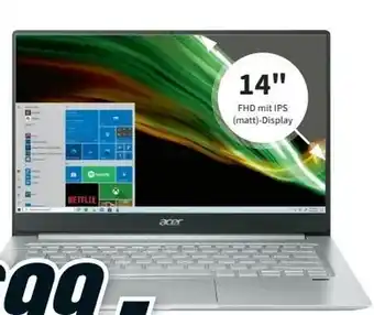Media Markt Notebook Swift 3 SF314-42-R4S9 Angebot