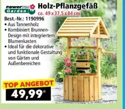 Norma Holz-Pflanzgefäß Angebot