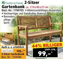 Norma 2-Sitzer Gartenbank Angebot
