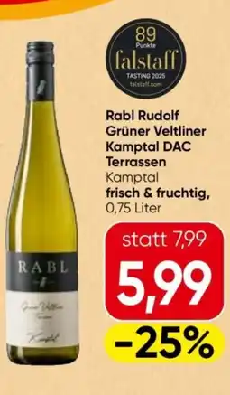 Eurospar Rabl Rudolf Grüner Veltliner Kamptal DAC Terrassen Angebot