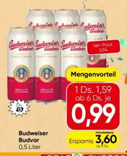 Eurospar Budweiser Budvar Angebot