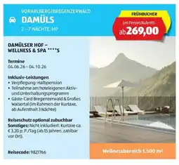 Hofer Damüls Angebot