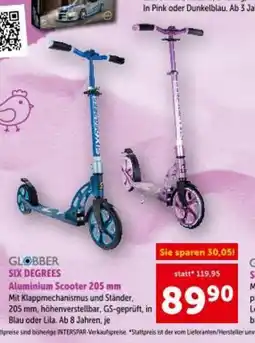 Interspar Aluminium Scooter Angebot