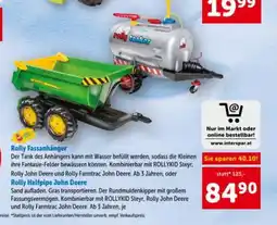 Interspar Rolly Fassanhänger Angebot