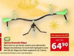 Interspar Spinner Kreisende Wippe Angebot