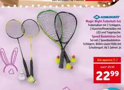Interspar Magic Night Federball-Set or Speed Badminton-Set Angebot