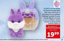 Interspar Scruff A Luvs Pet Bunny Angebot