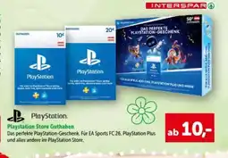 Interspar Playstation Store Guthaben Angebot
