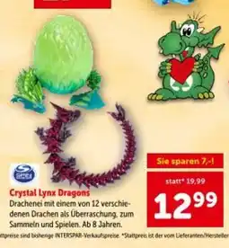 Interspar Crystal Lynx Dragons Angebot