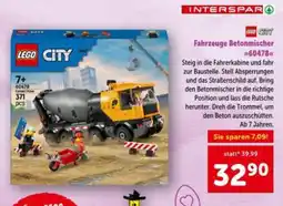 Interspar Fahrzeuge Betonmischer Angebot