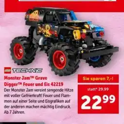 Interspar Monster Jam Grave Digger TH Feuer und Eis Angebot