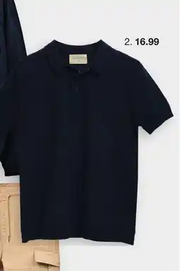 Zeeman Strick-Poloshirt Angebot