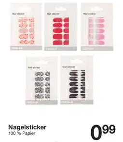 Zeeman Nagelsticker Angebot