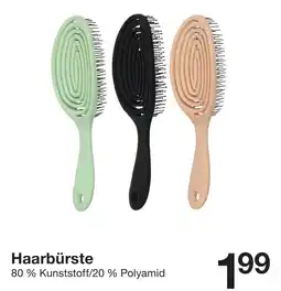 Zeeman Haarbürste Angebot