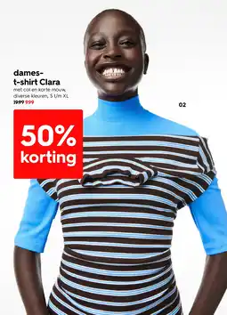 HEMA dames- t-shirt Clara Angebot