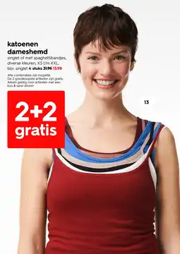 HEMA Katoenen dameshemd Angebot