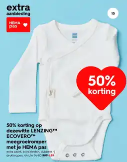 HEMA Lenzing tm ecovero meegroei romper met je hema pas Angebot