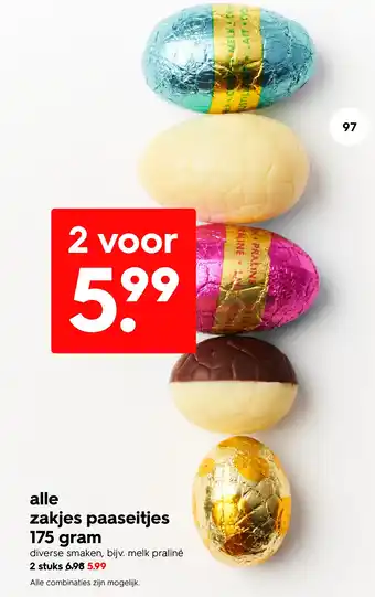 HEMA alle zakjes paaseitjes Angebot