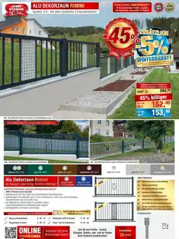 Josef Steiner Alu dekorzaun rimini Angebot