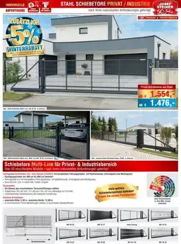 Josef Steiner Schiebetore Multi-Line für Privat- & Industriebereich Angebot