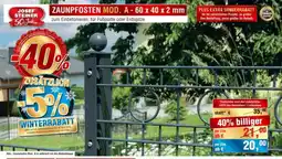 Josef Steiner Zaunpfosten mod. a Angebot