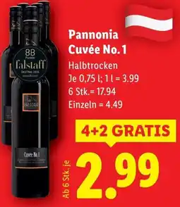 Lidl Pannonia Cuvée No. 1 Angebot