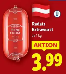 Lidl Radatz Extrawurst Angebot