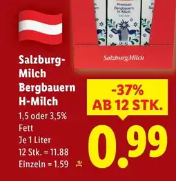 Lidl Salzburg Milch Bergbauern H Milch Angebot