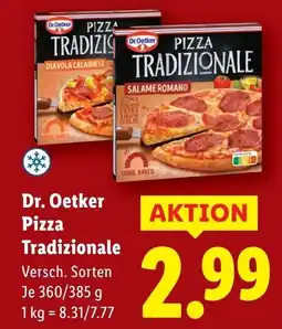 Lidl Dr oetker pizza tradizionale Angebot