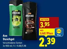 Lidl Axe Duschgel Angebot